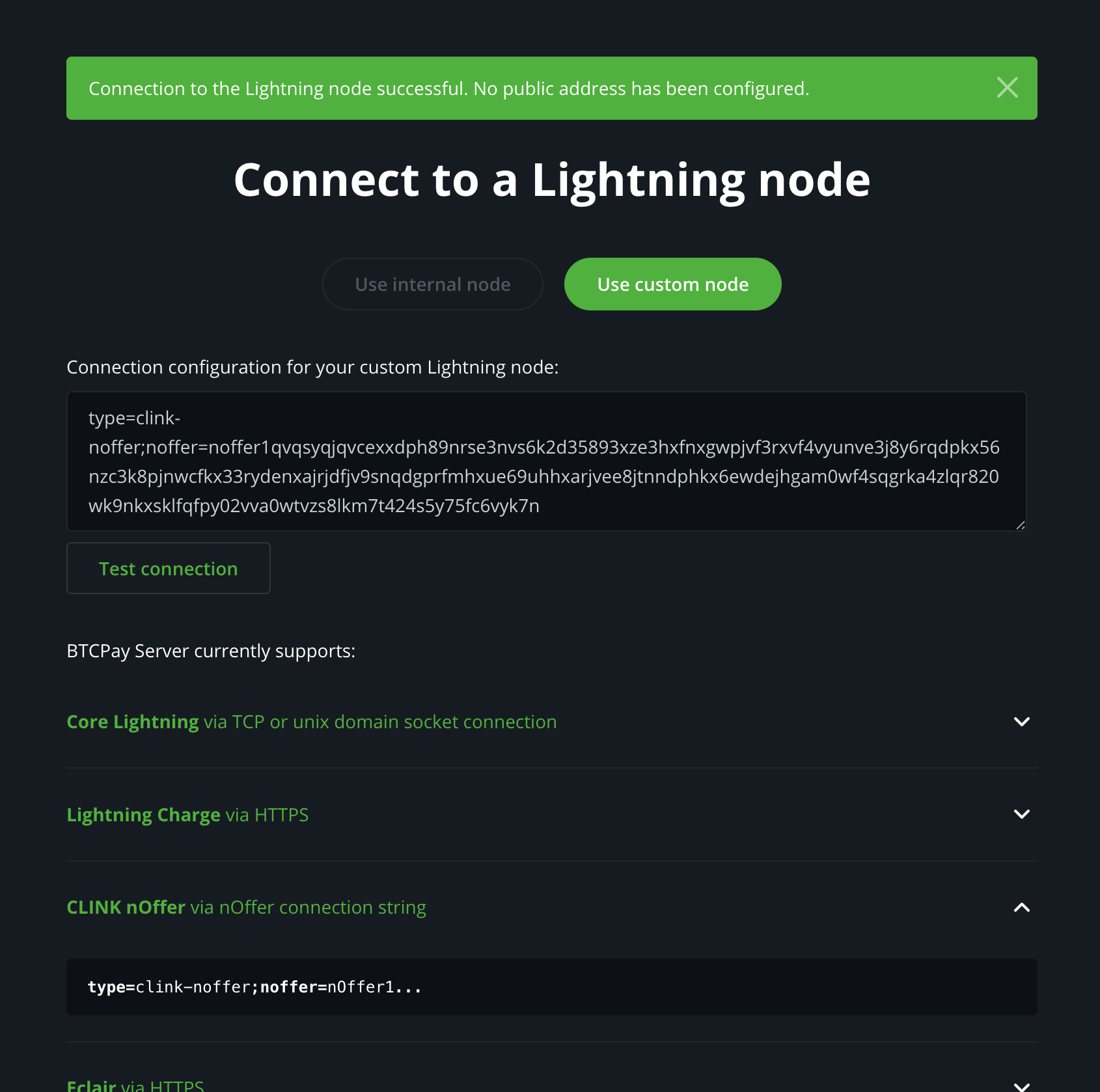 CLINK Lightning (Node, Gateway & Subscriptions Auto-Renew) screenshot 1