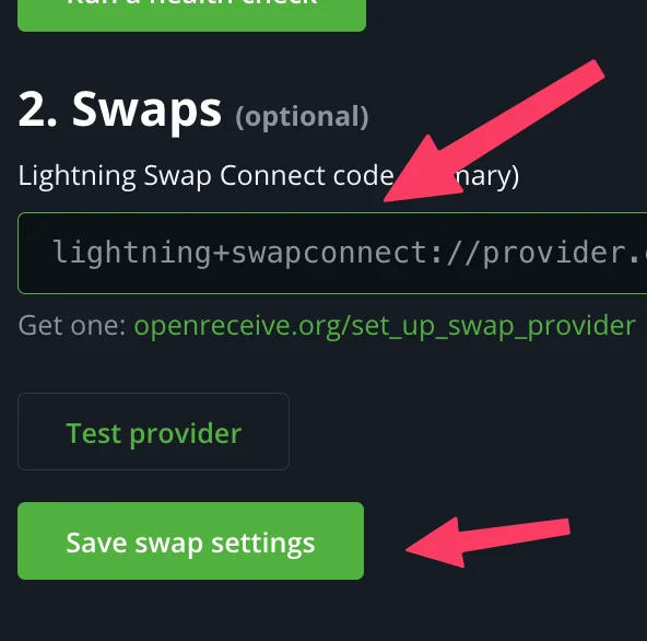 OpenReceive screenshot 3